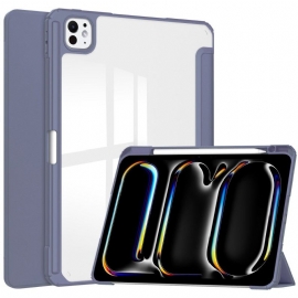 iPad Pro 13 (2025) Διαφανής Θήκη Από Τεχνητό Δέρμα