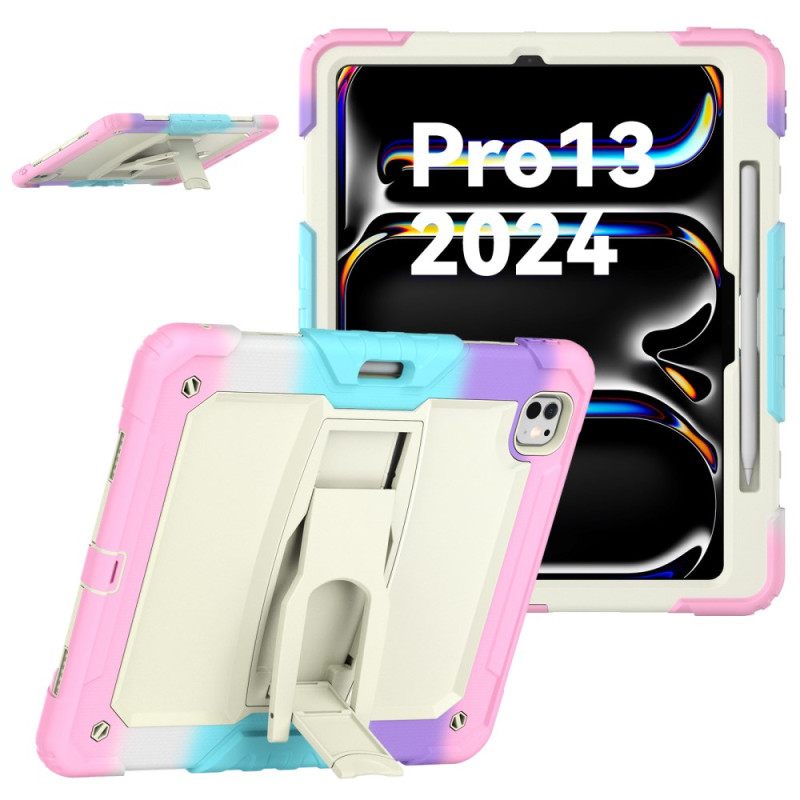 Κάλυμμα iPad Pro 13 (2025) Ανθεκτική Με Θήκη Για Στυλό Και Ιμάντα Ώμου