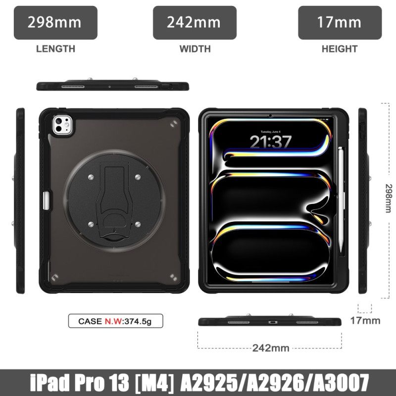 Κάλυμμα iPad Pro 13 (2025) Διαφανές Με Βάση