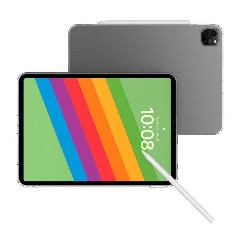Κάλυμμα iPad Pro 13 (2025) Διαφανές Σιλικόνης