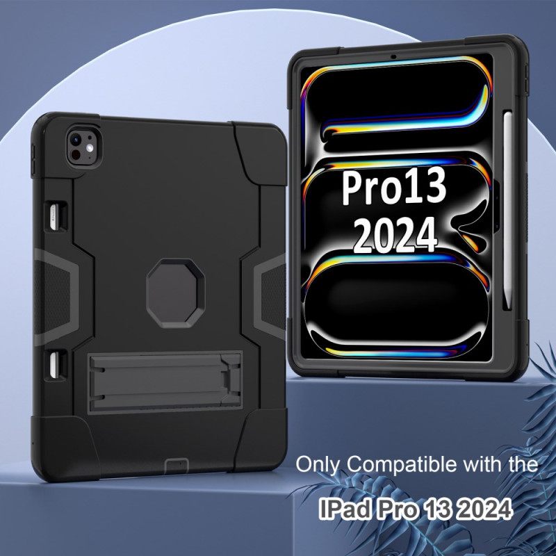 Κάλυμμα iPad Pro 13 (2025) Ενσωματωμένη Βάση Και Βάση Γραφίδας Σιλικόνης