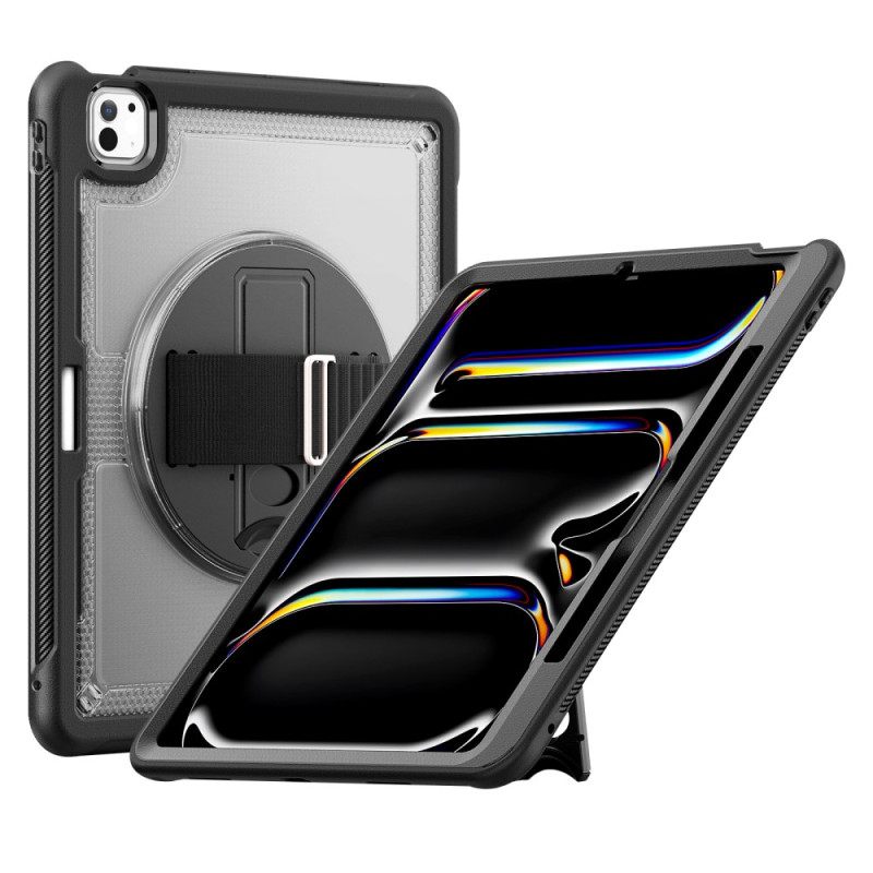 Κάλυμμα iPad Pro 13 (2025) Περιστρεφόμενη Βάση Και Απαγωγή Θερμότητας Σιλικόνης
