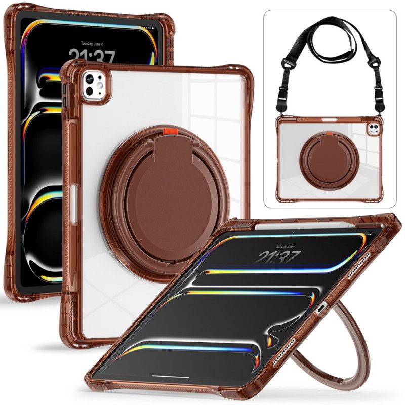 Κάλυμμα iPad Pro 13 (2025) Ρυθμιζόμενη Βάση Και Ιμάντας Ώμου