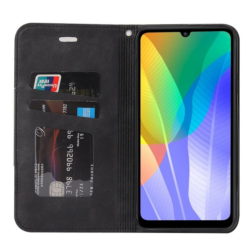 θηκη κινητου Huawei Y6p Θήκη Flip Wave Leather Style