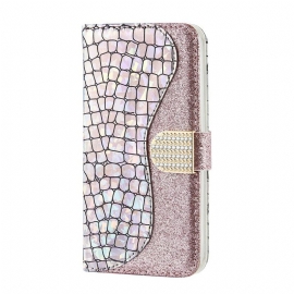 δερματινη θηκη Samsung Galaxy Note 20 Crocodile Diamonds