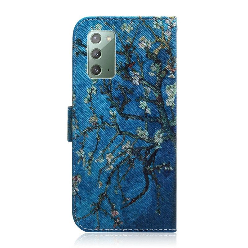 Κάλυμμα Samsung Galaxy Note 20 Κλαδί Ανθισμένου Δέντρου