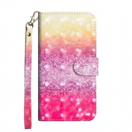 Κάλυμμα Samsung Galaxy Note 20 Ματζέντα Glitter Gradient