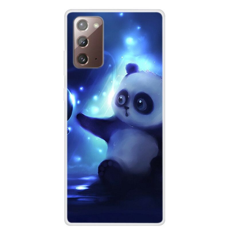 θηκη κινητου Samsung Galaxy Note 20 Panda Στο Διάστημα