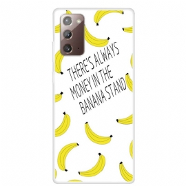 Θήκη Samsung Galaxy Note 20 Διαφανές Μπανάνα Χρήματα