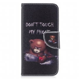 Κάλυμμα iPhone X / XS Επικίνδυνη Αρκούδα