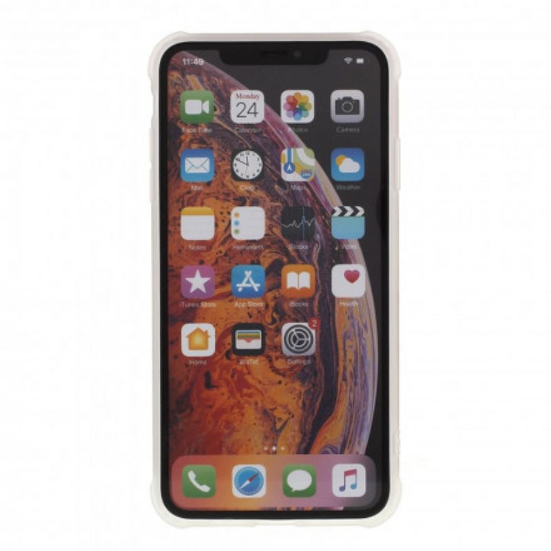 Θήκη iPhone X / XS Ενισχυμένες Γωνίες Σε Στυλ Μαρμάρου