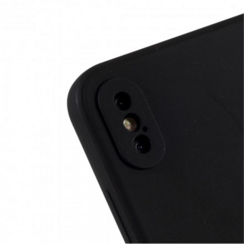 Θήκη iPhone X / XS Ματ Άκαμπτη Σιλικόνη
