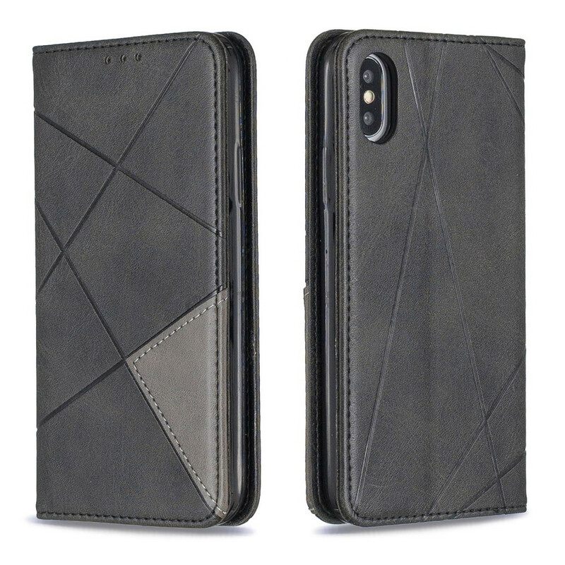 θηκη κινητου iPhone X / XS Θήκη Flip Στυλ Καλλιτέχνη