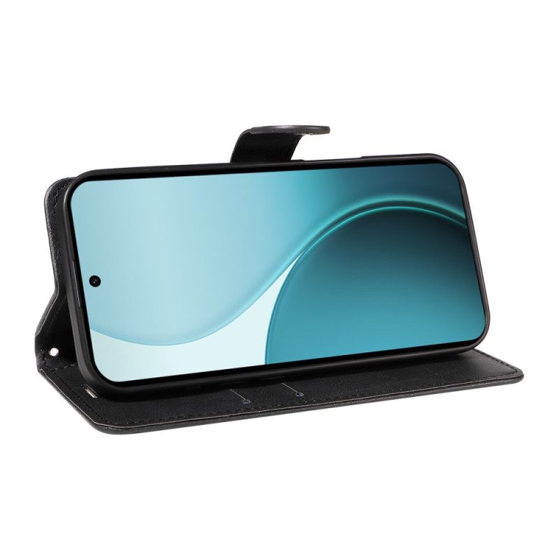 Δερματινη Θηκη Oppo Reno 14 Pro 5g Απλό Δέρμα (faux Leather)