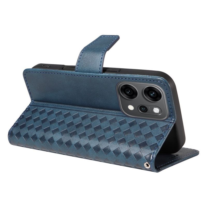 Δερματινη Θηκη Oppo Reno 14 Pro 5g Διαμαντένιο Περίγραμμα