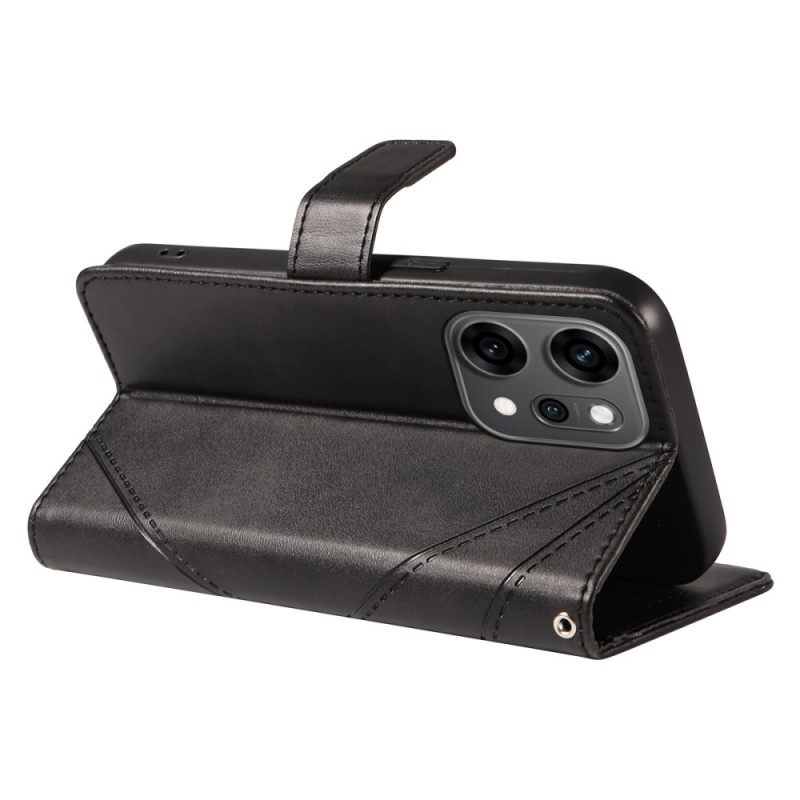 Δερματινη Θηκη Oppo Reno 14 Pro 5g Γεωμετρικό Σχέδιο