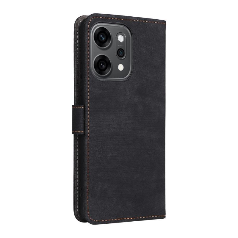 Δερματινη Θηκη Oppo Reno 14 Pro 5g Κλείδωμα Rfid Με Λουράκι