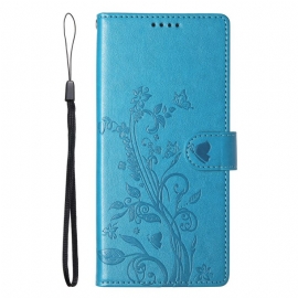 Δερματινη Θηκη Oppo Reno 14 Pro 5g Λουλουδάτο Σχέδιο (flower Pattern) Σιλικόνης