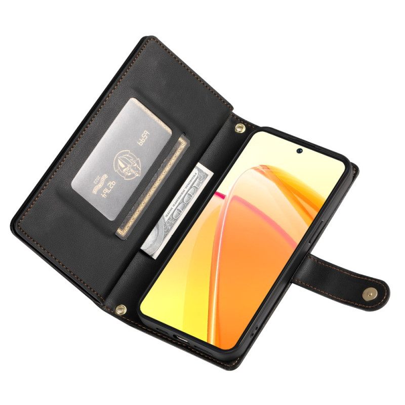 Δερματινη Θηκη Oppo Reno 14 Pro 5g Λουράκι Και Λουράκι Ώμου