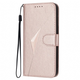 Δερματινη Θηκη Oppo Reno 14 Pro 5g Τριγωνικό Σχέδιο