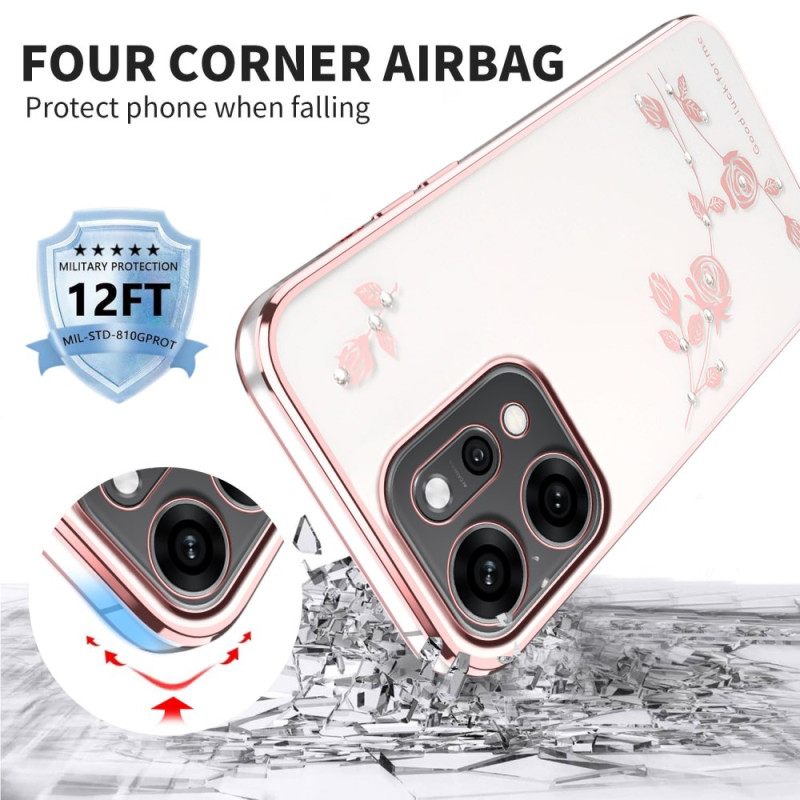 Κάλυμμα Oppo Reno 14 Pro 5g Λουλουδάτο Kadem