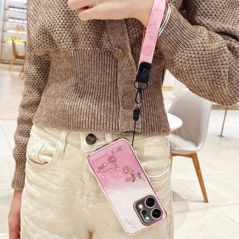 Κάλυμμα Oppo Reno 14 Pro 5g Θήκες Κινητών Στρας Λουλούδια