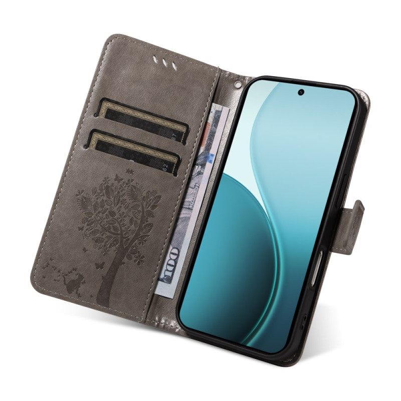 Θηκη Κινητου Oppo Reno 14 Pro 5g Γάτα Και Μέλισσα