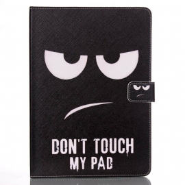 Θήκη Flip iPad Air 2 Μην Αγγίζετε Το Μπλοκ Μου