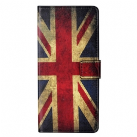 Θήκη Flip OnePlus Nord CE 2 5G Βρετανική Σημαία