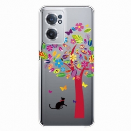 θηκη κινητου OnePlus Nord CE 2 5G Γάτα Δέντρο