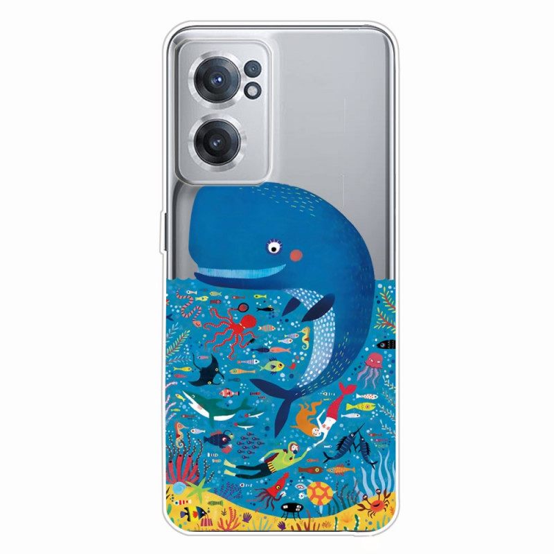 θηκη κινητου OnePlus Nord CE 2 5G Μπλε Φάλαινα