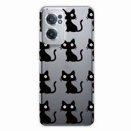 Θήκη OnePlus Nord CE 2 5G Μαύρες Γάτες