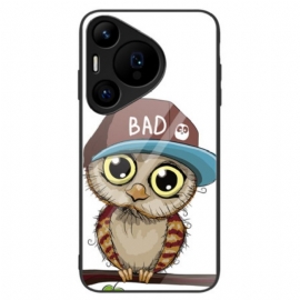 Κάλυμμα Huawei Pura 70 Pro Θήκες Κινητών Bad Owl Tempered Glass