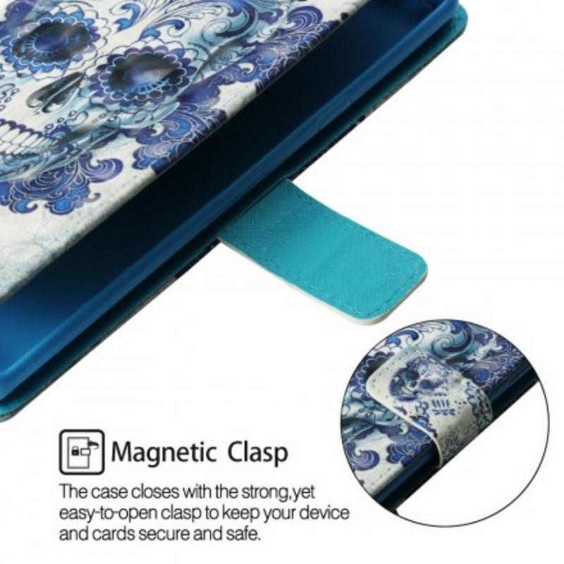 Κάλυμμα Samsung Galaxy S10e Μπλε Κρανίο
