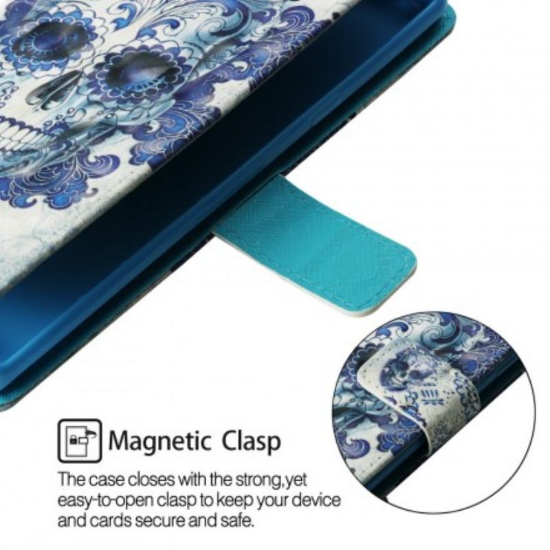 Κάλυμμα Samsung Galaxy S10e Μπλε Κρανίο