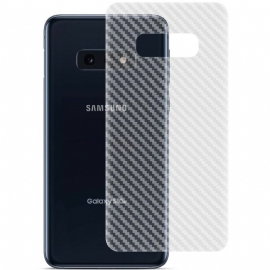 Πίσω Προστατευτική Μεμβράνη Για Samsung Galaxy S10E Style Carbon Imak