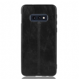 θηκη κινητου Samsung Galaxy S10e Εφέ Δέρματος Ραφής