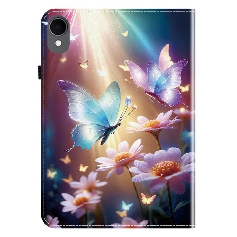 Δερμάτινη Θήκη Κινητού Samsung Galaxy Tab S11 Θήκες Κινητών Πεταλούδες Στο Φως