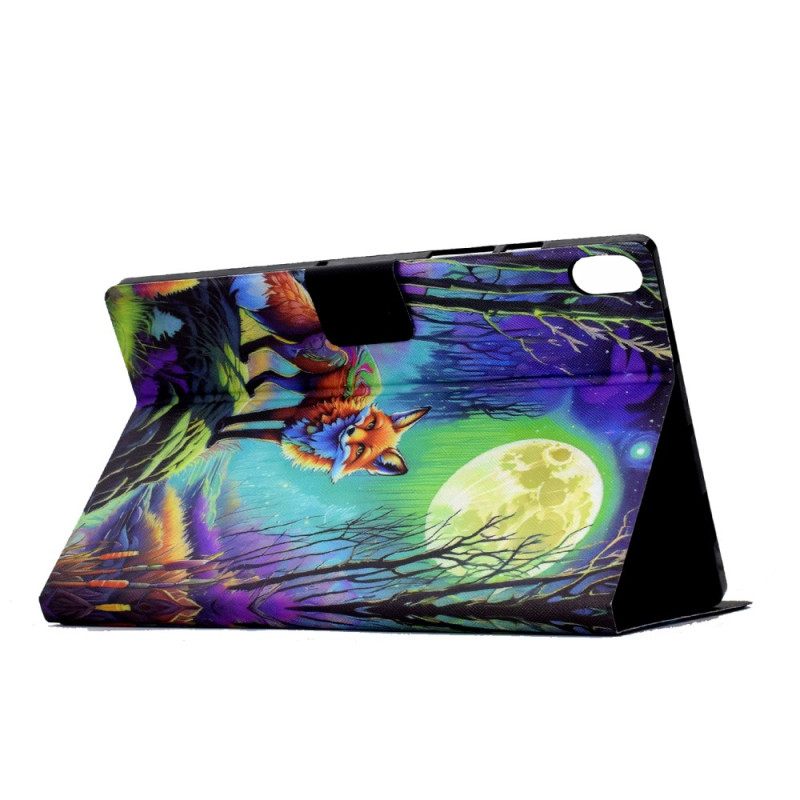 Δερματινη Θηκη Samsung Galaxy Tab S11 Αλεπού Στο Φεγγαρόφωτο