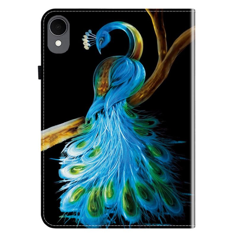 Δερματινη Θηκη Samsung Galaxy Tab S11 Παγώνι Σιλικόνης