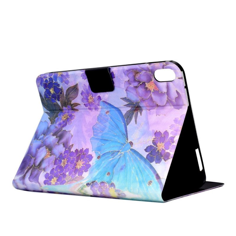 Δερματινη Θηκη Samsung Galaxy Tab S11 Παιώνιες Και Πεταλούδες