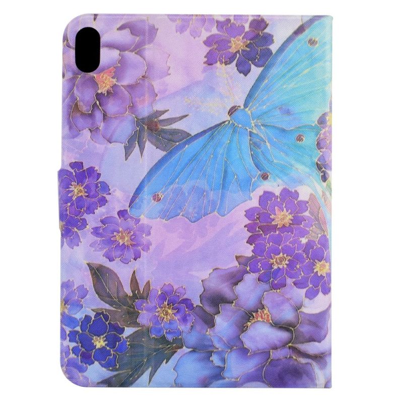 Δερματινη Θηκη Samsung Galaxy Tab S11 Παιώνιες Και Πεταλούδες