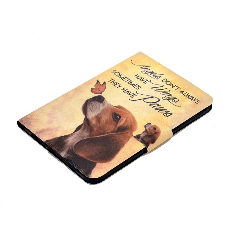 Δερματινη Θηκη Samsung Galaxy Tab S11 Σκύλος Και Πεταλούδα