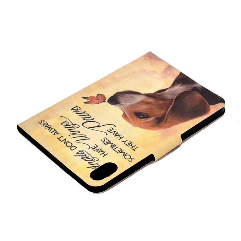 Δερματινη Θηκη Samsung Galaxy Tab S11 Σκύλος Και Πεταλούδα