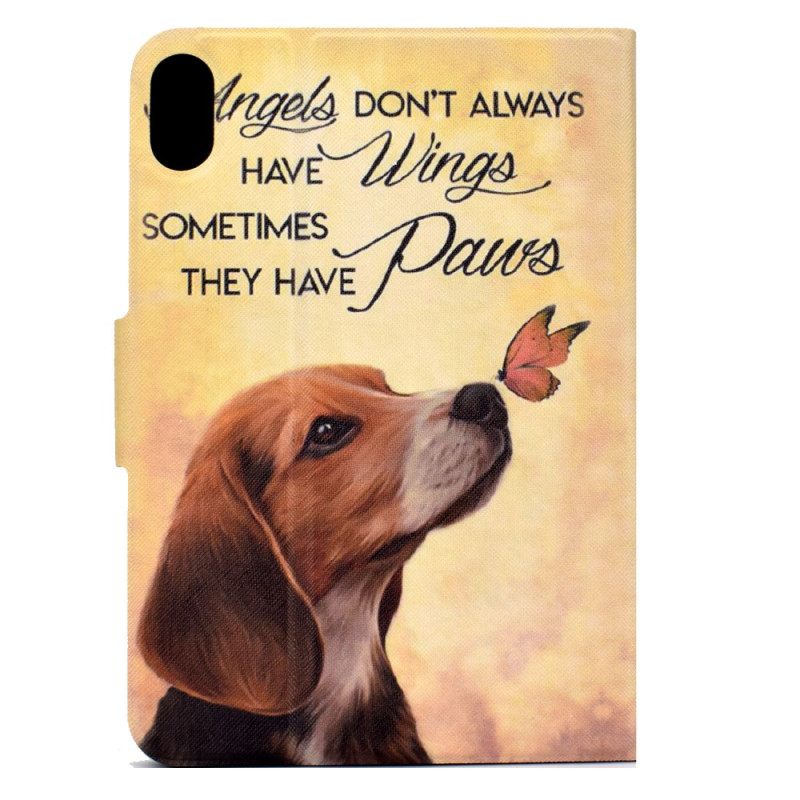 Δερματινη Θηκη Samsung Galaxy Tab S11 Σκύλος Και Πεταλούδα