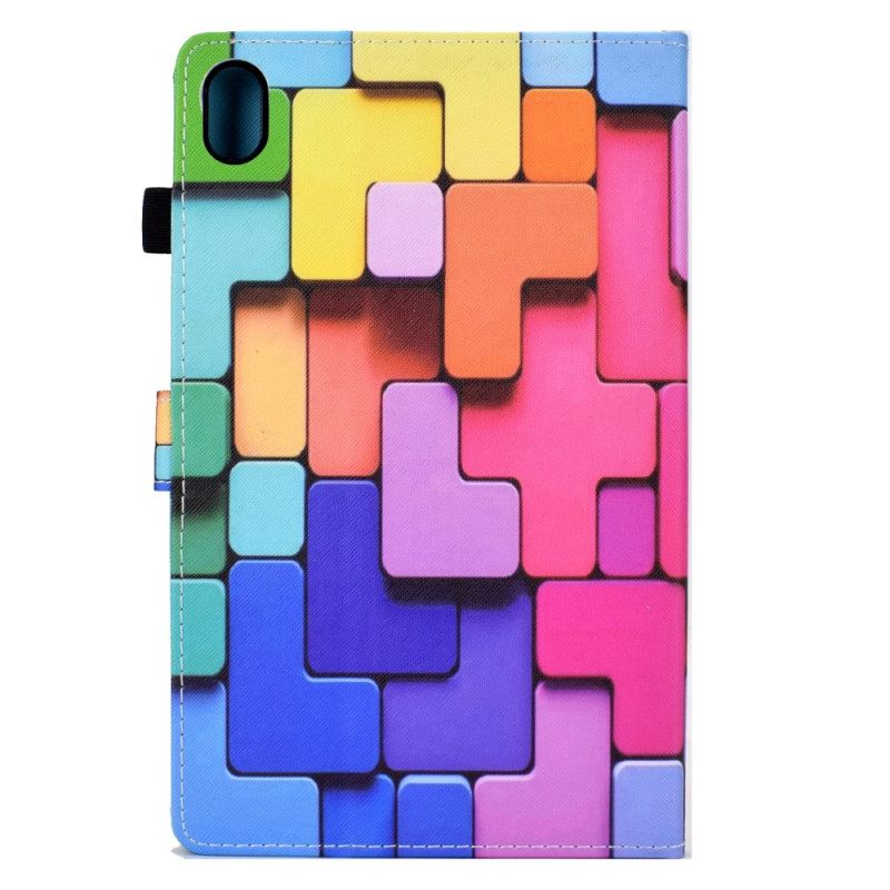 Δερματινη Θηκη Samsung Galaxy Tab S11 Χρωματιστά Τετράγωνα