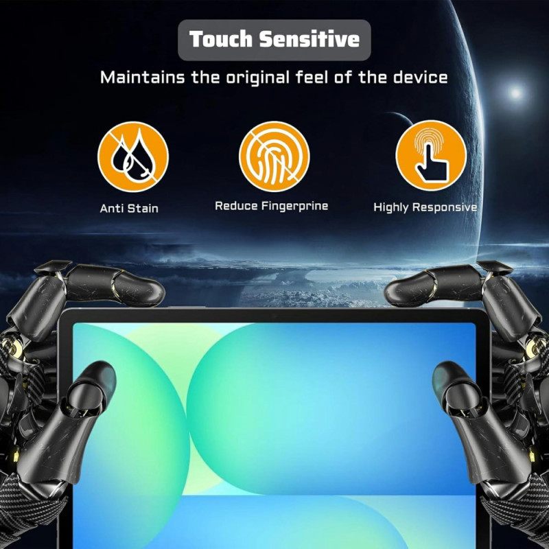 Κάλυμμα Samsung Galaxy Tab S11 Διαφανής Με Προστατευτικό Οθόνης Από Σκληρυμένο Γυαλί