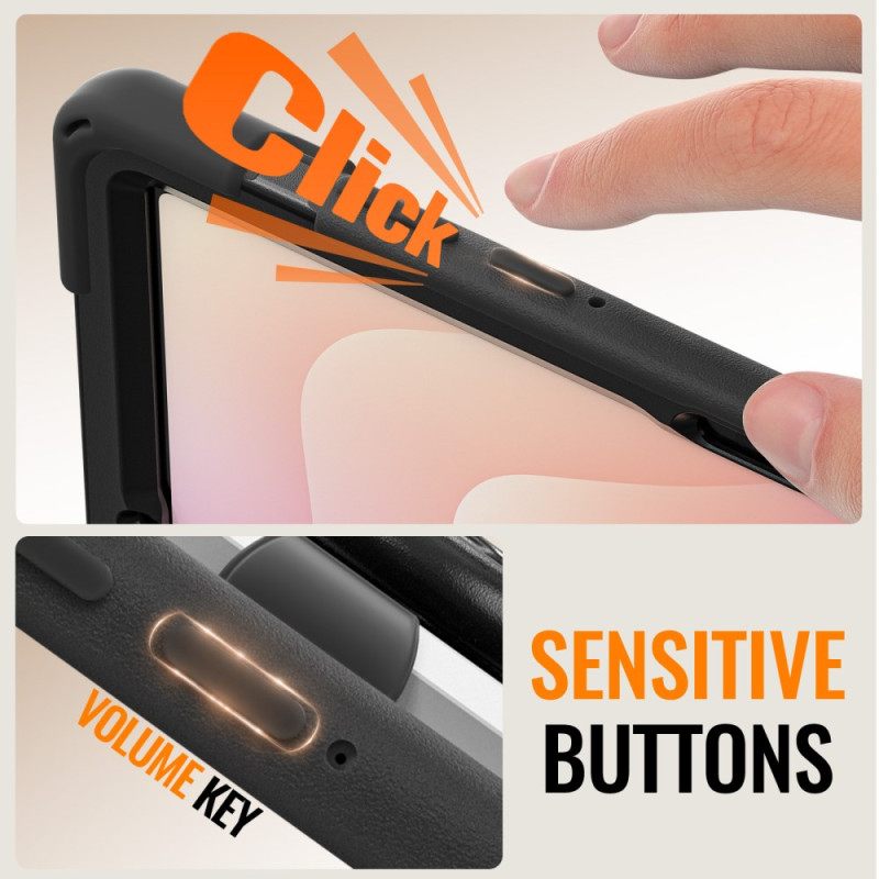 Κάλυμμα Samsung Galaxy Tab S11 Τριπλή Προστασία Με Βάση Δαχτυλιδιού