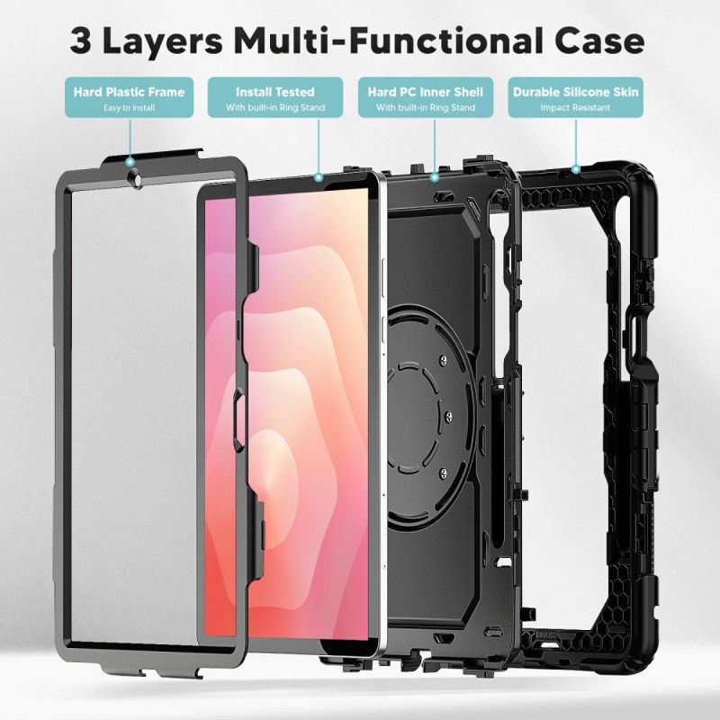 Κάλυμμα Samsung Galaxy Tab S11 Υπερανθεκτική Με Δακτύλιο