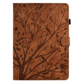 Θηκη Κινητου Samsung Galaxy Tab S11 Θήκες Κινητών Εφέ Σουέτ Με Κλαδιά